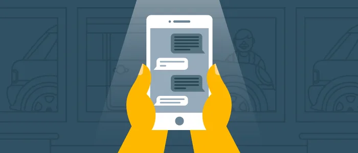 automatic text message