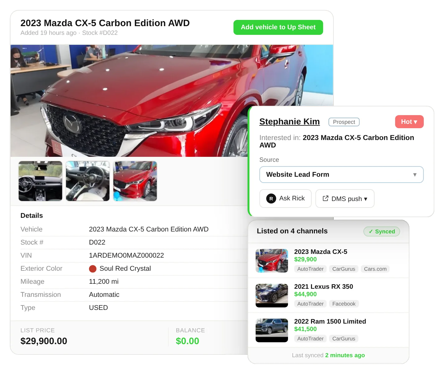 Inventory That Works With Your Sales Process
