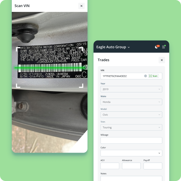 On-the-go mobile app