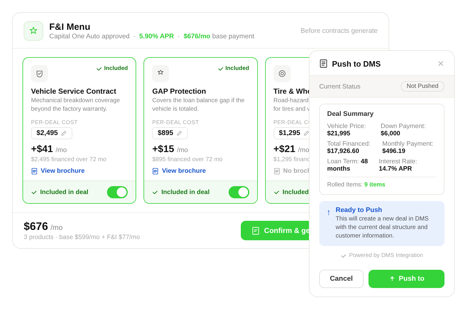 Structure Deals Faster & Present Payments Clearly