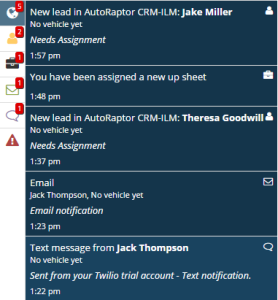 Notification center upgrades